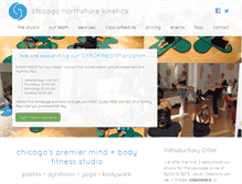 Tablet Screenshot of cnskinetics.com